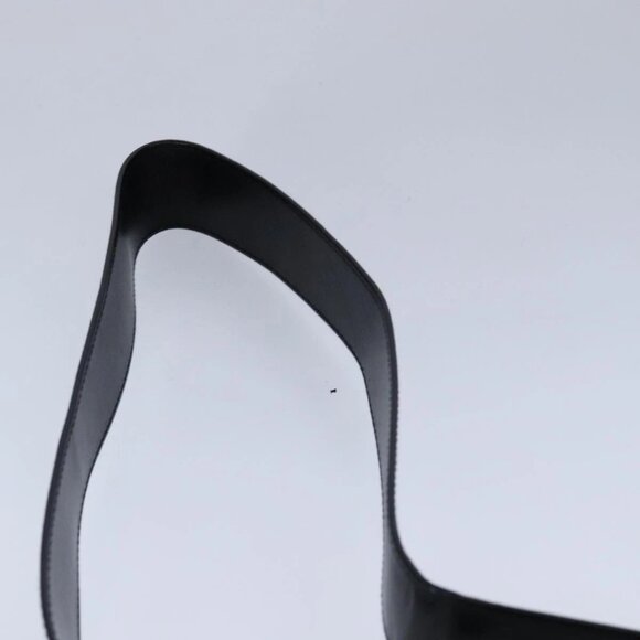 Salvatore Ferragamo Vala Shoulder Bag Leather Black Gold Auth 109105 - Picture 8 of 16